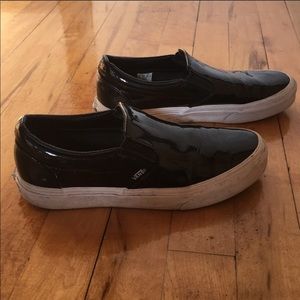 Gloss Finish Slip ons